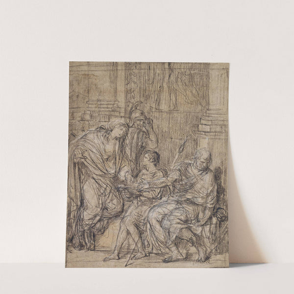 The blind Belisarius (ca. 1781) by Angelica Kauffmann