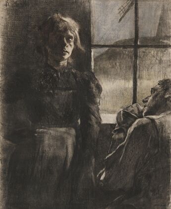 The blind man’s daughter