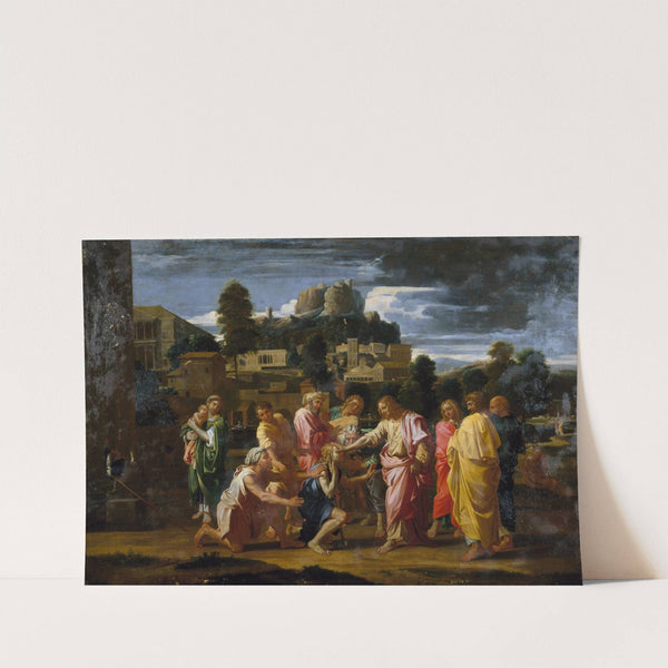 The Blind Men Of Jericho by Nicolas Poussin