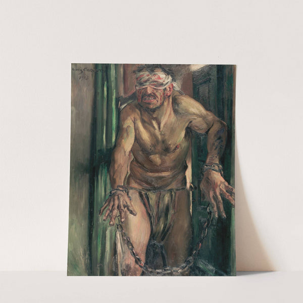 The Blinded Samson (1912) by Lovis Corinth