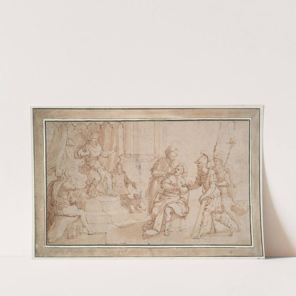 The Blinding of Zaleucus of Locri by Frans Francken the Younger