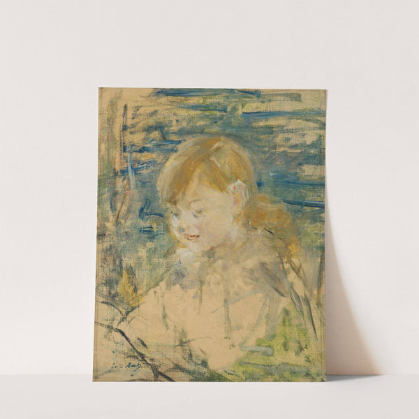 The Blond Girl (1883) by Berthe Morisot