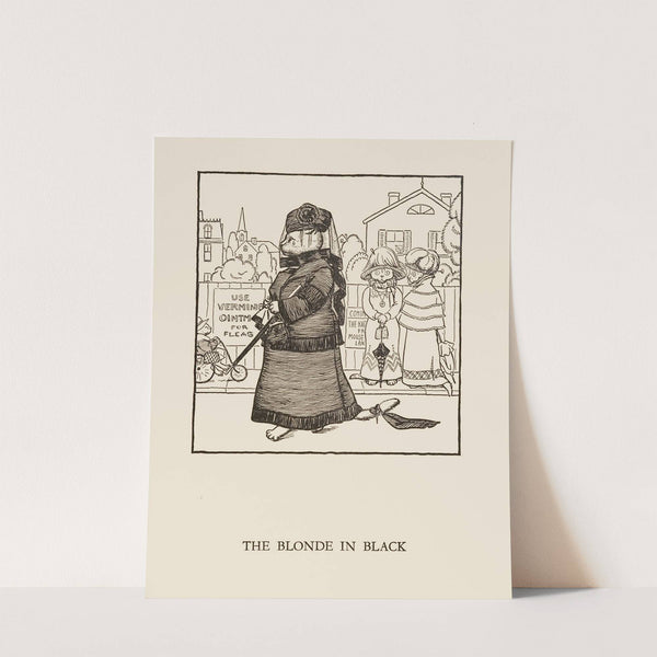 The blonde in black by William Ely Hill