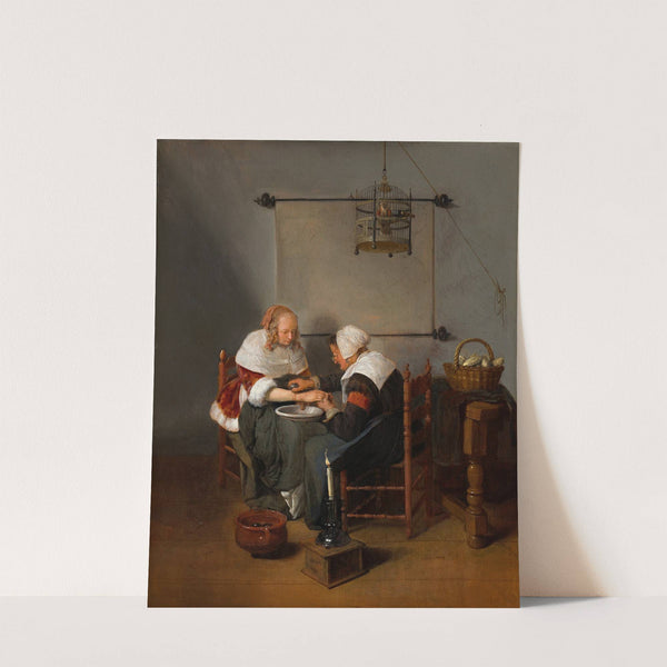 The Bloodletting by Quirijn Van Brekelenkam