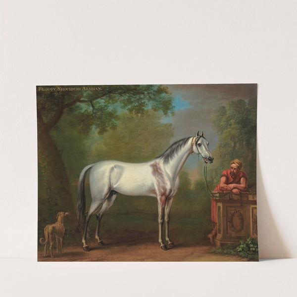 The Bloody Shoulder'd Arabian by John Wootton