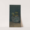 The Blue Girl (fragment); Yellow and Blue (1872-1876) by James Abbott McNeill Whistler