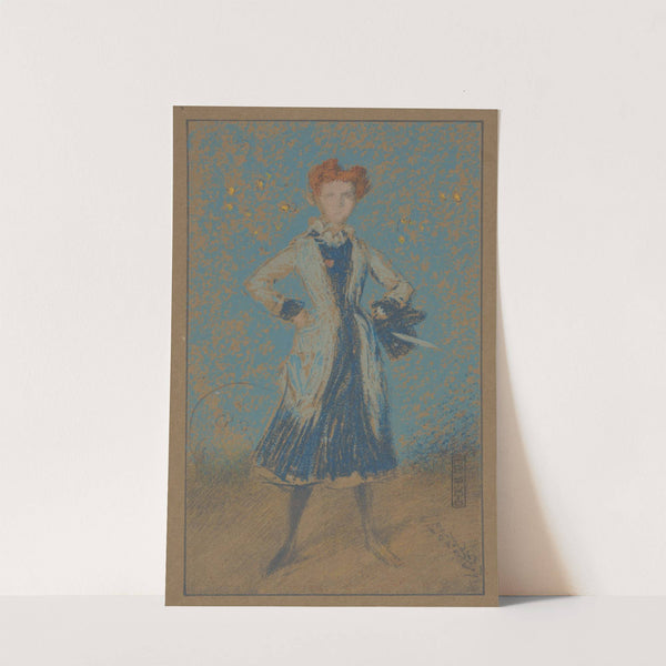 The blue girl by James Abbott McNeill Whistler