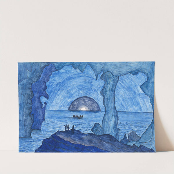 The Blue Grotto (ca. 1880) by Lawrence W. Ladd