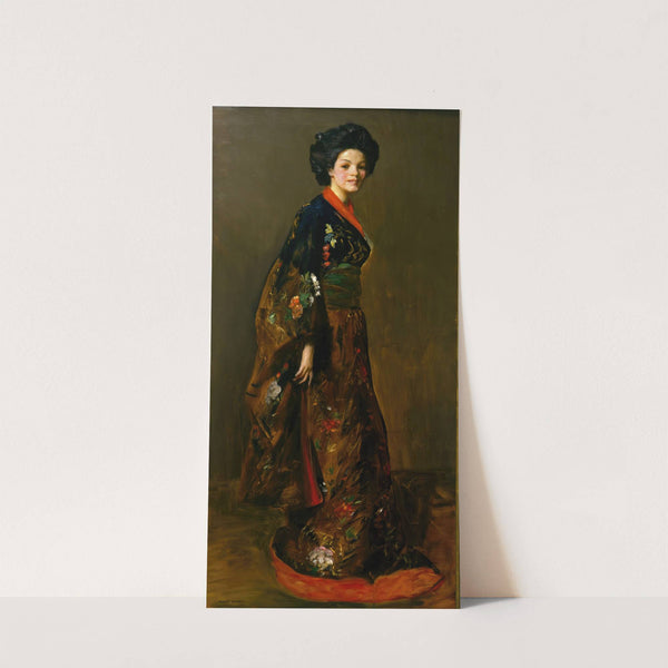 The Blue Kimono by Robert Henri