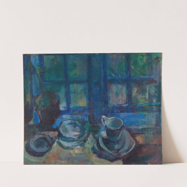 The Blue Kitchen by Ludvig Karsten