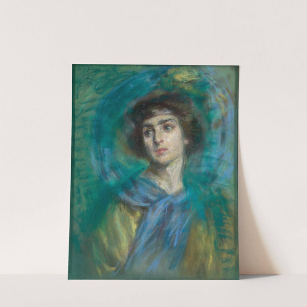 The Blue Scarf (1901) by Alice Pike Barney