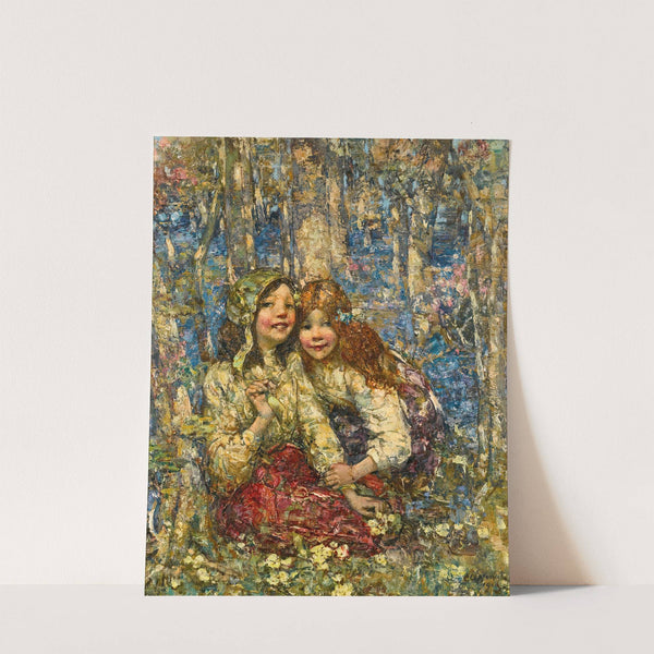 The Bluebell Wood by Edward Atkinson Hornel