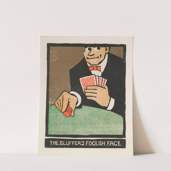 The bluffer’s foolish face (1903) by Frank Holme