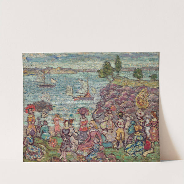 The Boat Race (circa 1918-23) by Maurice Prendergast