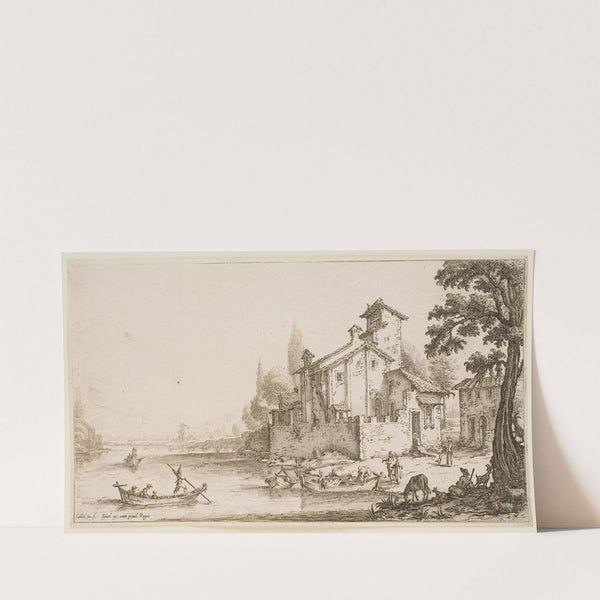 The Boat Ride (1630) by Jacques Callot