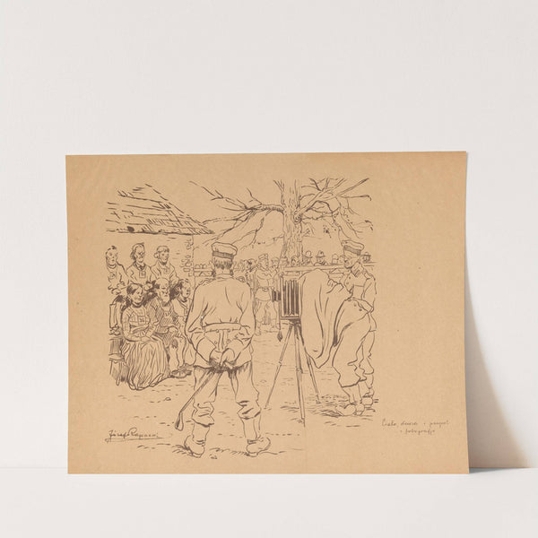 The Body, the Soul and a passport with photo (1915-1918) by Józef Rapacki