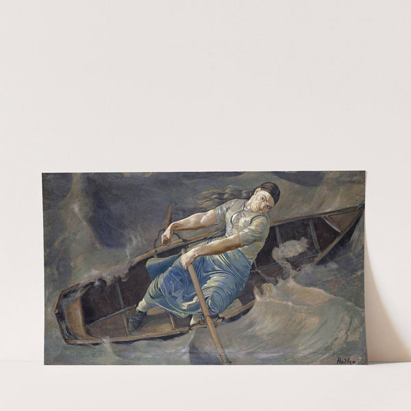 The Bold Woman (1888) by Ferdinand Hodler