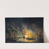 The Bombardment of Algiers (26-27 August 1816) by Martinus Schouman