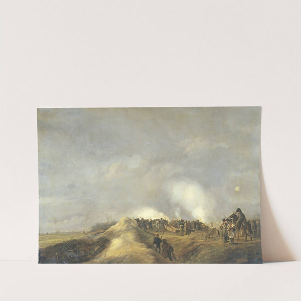 The Bombardment of Naarden, April 1814 by Pieter Gerardus van Os