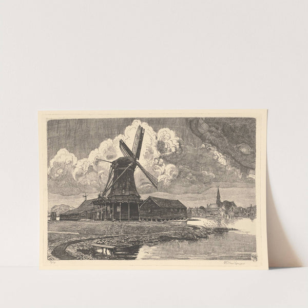 The Bonte Hen Mill by Willem Jansen