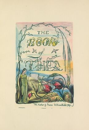 The Book of Thel Pl.1 (19th century)