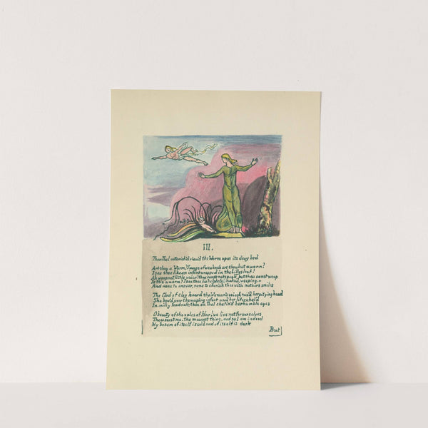 The Book of Thel Pl.5 (19th century) by William Blake