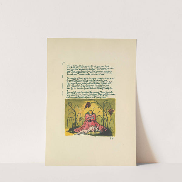 The Book of Thel Pl.6 (19th century) by William Blake