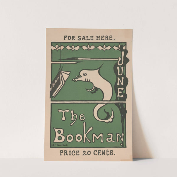 The Bookman. June. For sale here. Price 20 cents by M.E. Norton