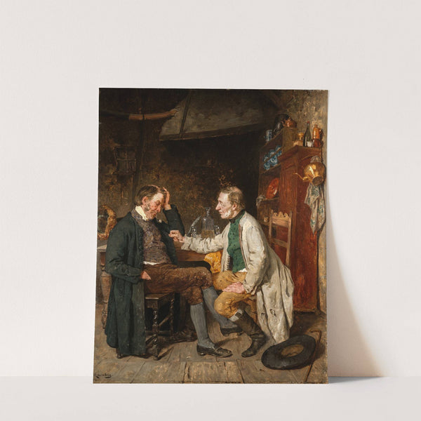 The Borrower (before 1867) by August Jernberg