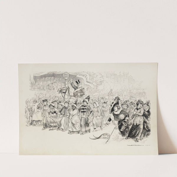 The Boss’s point of view. The more votes for women the more for me (1912) by William Henry Walker