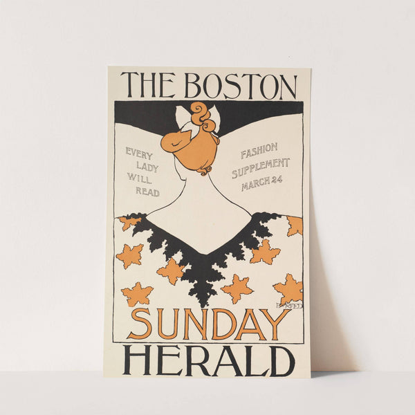 The Boston Sunday herald, every lady will read, fashion supplement, March 24 by Ethel Reed