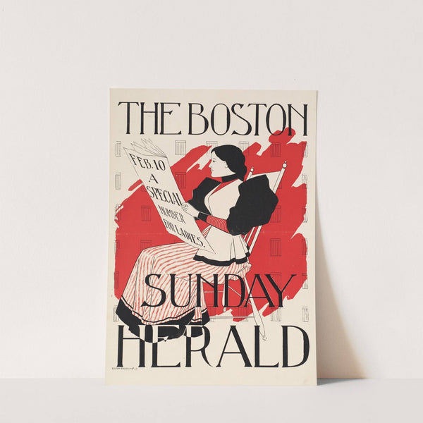 The Boston Sunday herald, Feb. 10. A special number for ladies by Anonymous