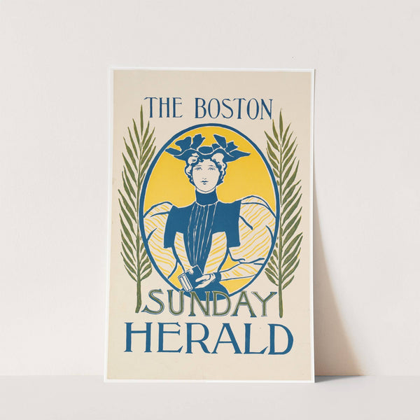The Boston Sunday herald (ca. 1890–1920) by Will Bradley