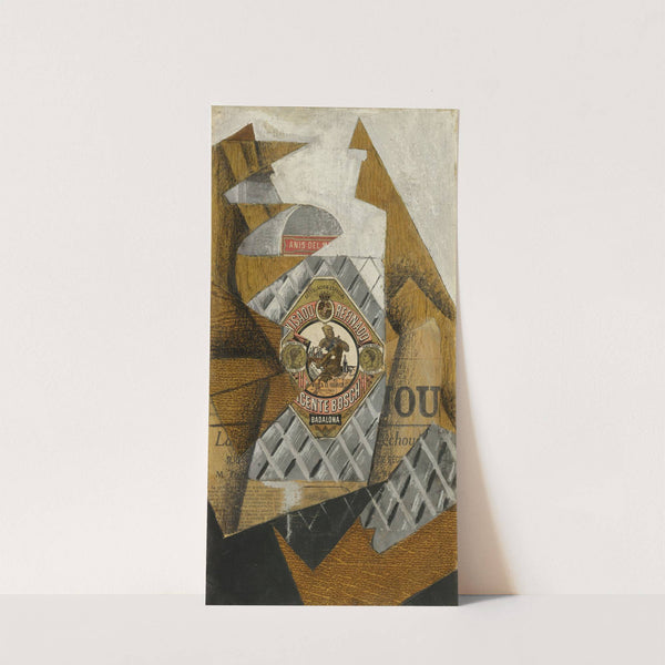 The Bottle of Anís del Mono by Juan Gris