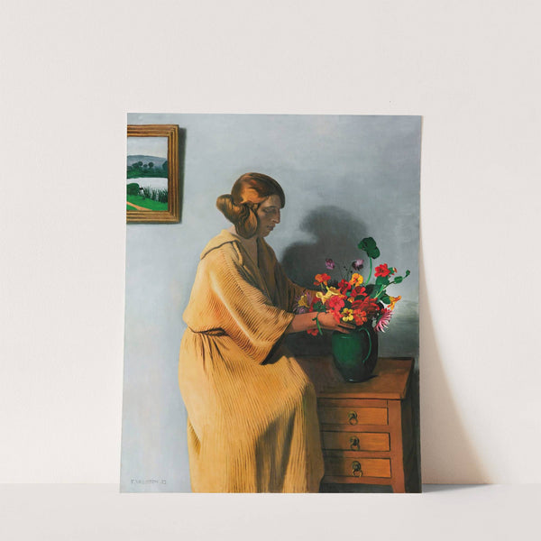 The Bouquet (1922) by Félix Vallotton