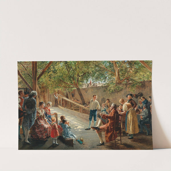 The Bowling Alley by Johann Hamza