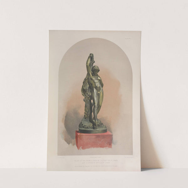 The boy at the stream, a statue by Matthew Digby Wyatt