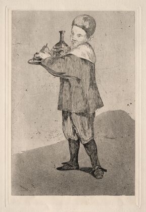 The Boy Carrying a Tray (1860–62)
