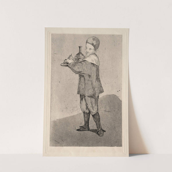 The Boy Carrying a Tray (1860–62) by Édouard Manet