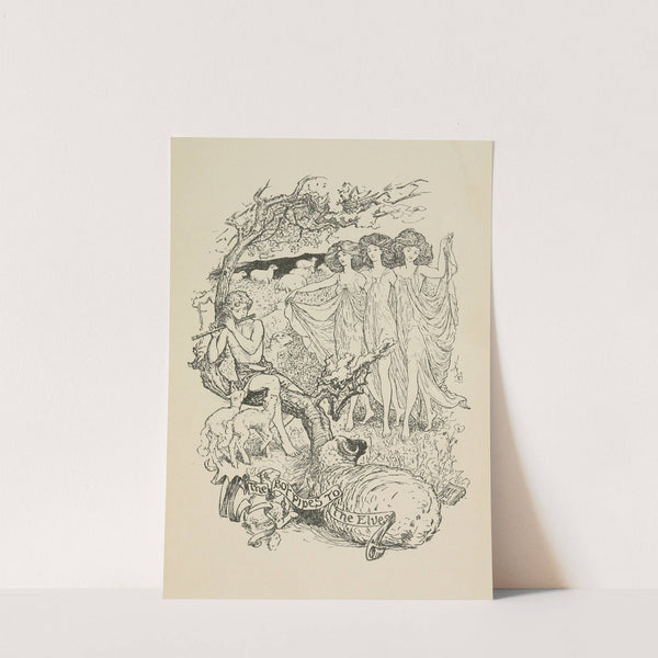 The Boy pipes to the Elves by Henry Justice Ford