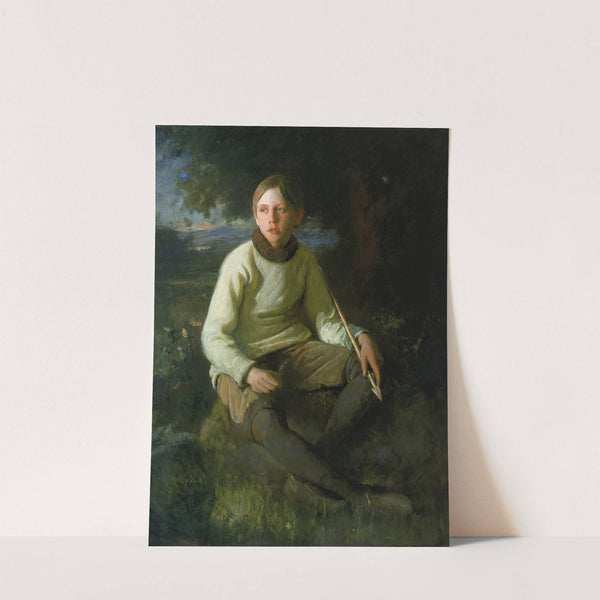 The Boy with the Arrow by Douglas Volk