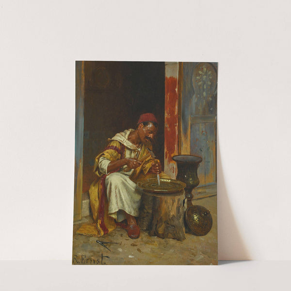The Brass Worker by Rudolf Ernst
