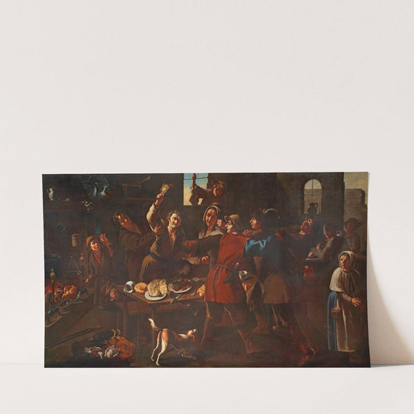 The Brawl by Giacomo Francesco Cipper