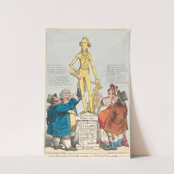 The Brazen Image Erected on a Pedestal Wrought by Himself by Charles Williams
