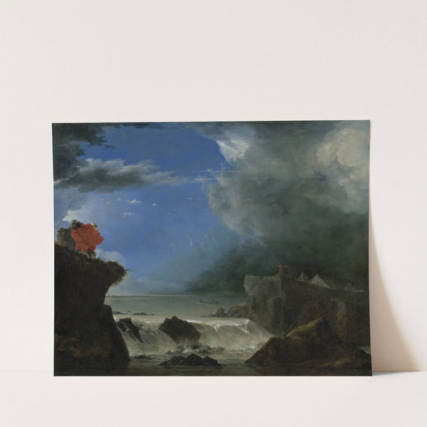 The Breach of the Saint Anthony’s Dike near Amsterdam by Jan Asselijn