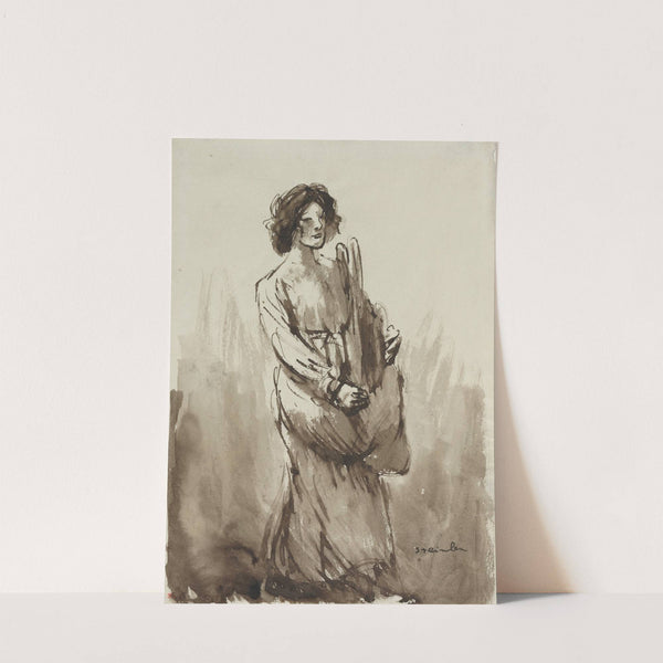 The Bread Carrier by Théophile Alexandre Steinlen