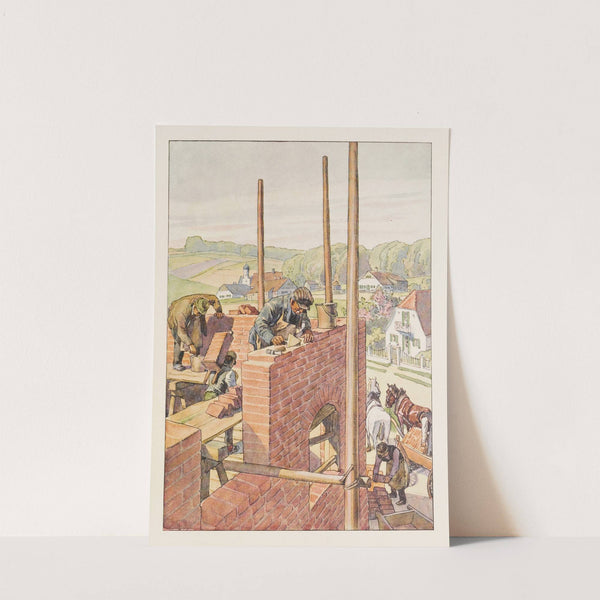 The bricklayer by Paul Hey