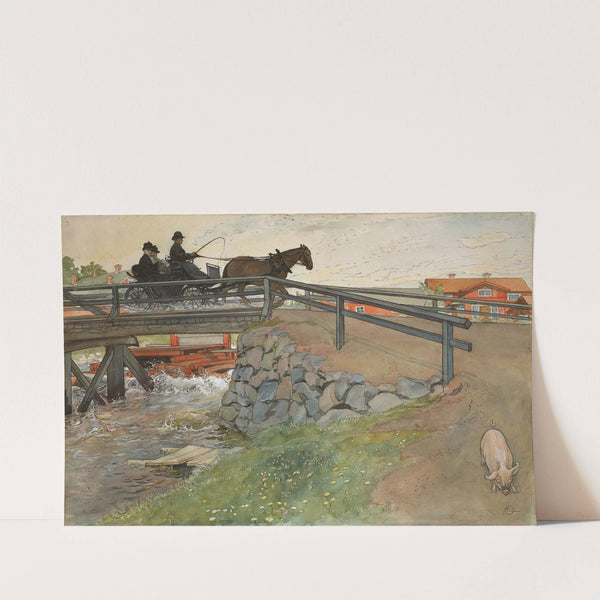 The Bridge by Carl Larsson