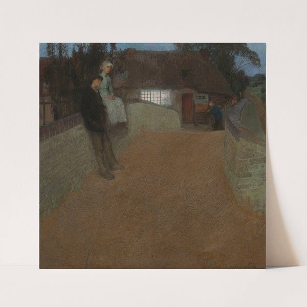 The Bridge (1909) by Albert Edward Jackson