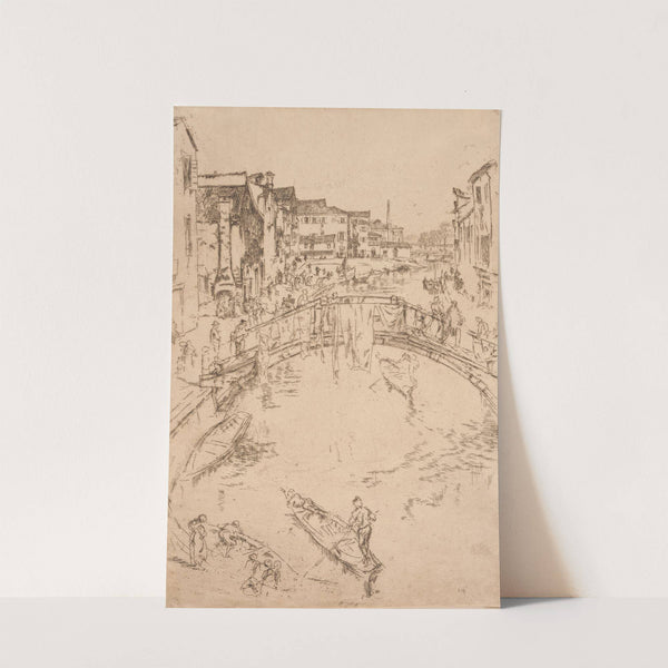 The Bridge (1879) by James Abbott McNeill Whistler